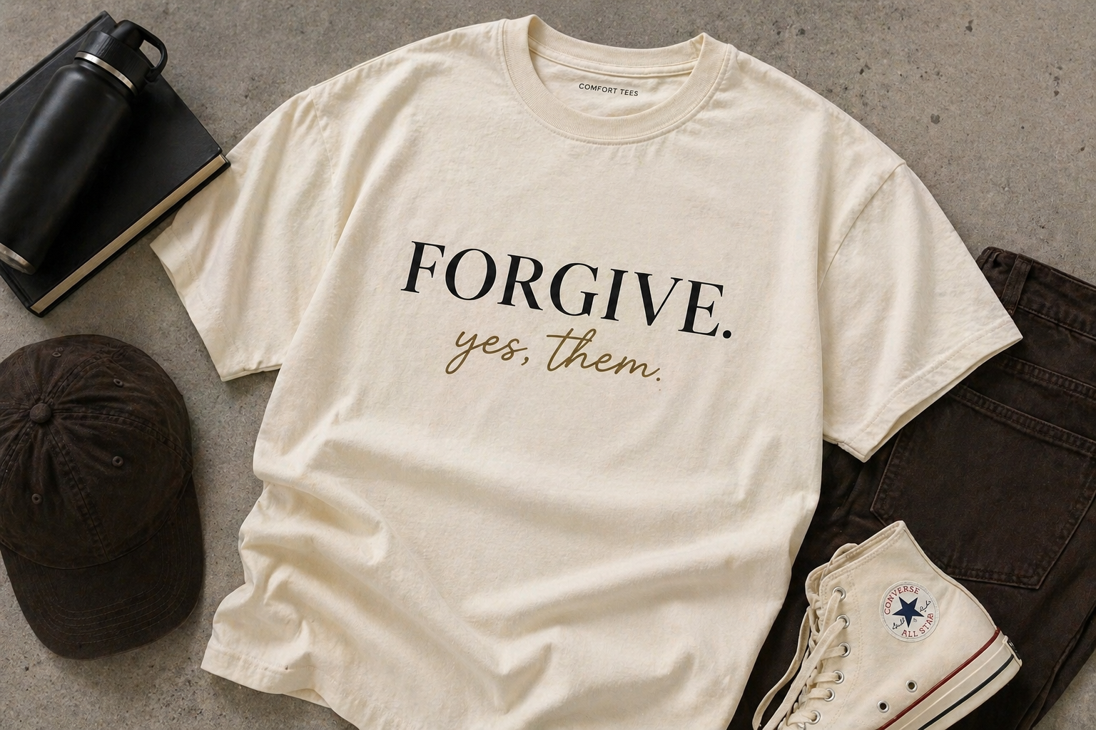 FORGIVE. yes, them. | Comfort Tee