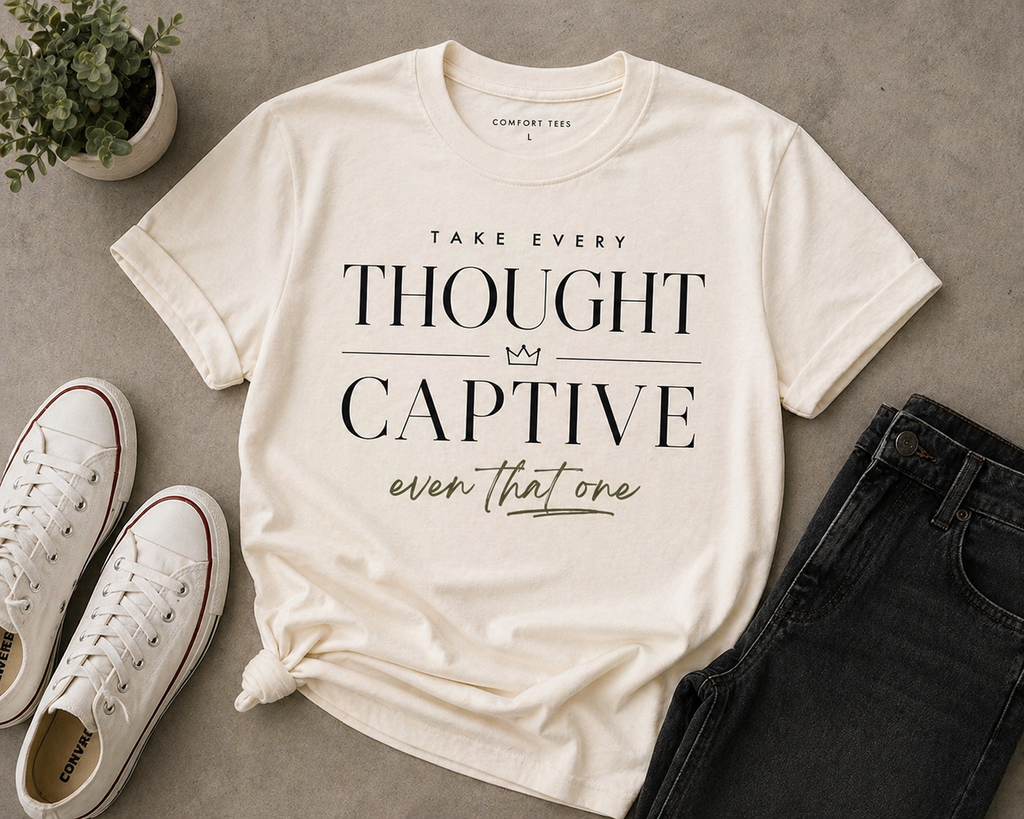 Take Every Thought Captive | Comfort Tee